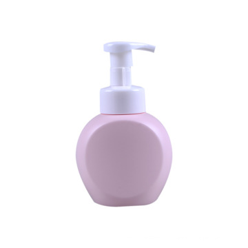 Empty Customized White Pink Plastic Hand Wash Soap Foam Cleanser Dispenser Pump Bottle 300Ml